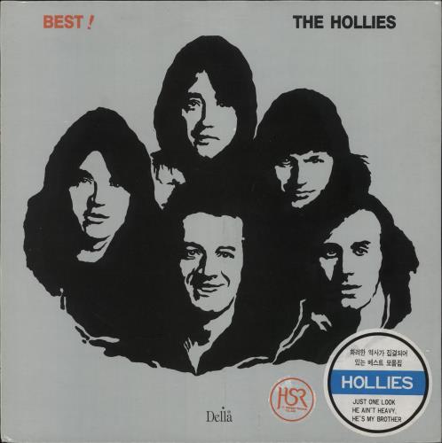 The Hollies Best! vinyl LP album (LP record) Korean HLLLPBE731365