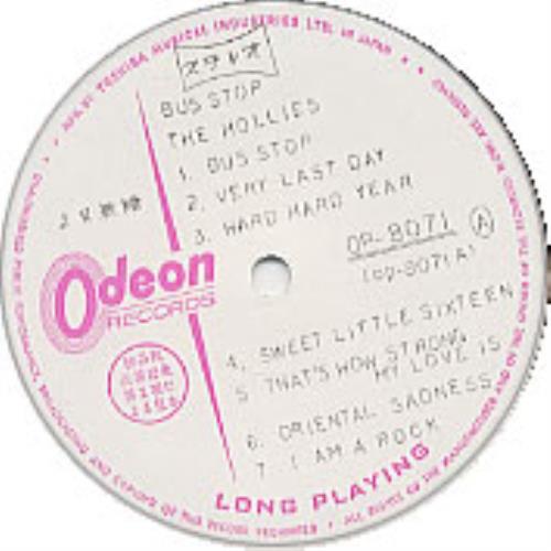 The Hollies Bus Stop vinyl LP album (LP record) Japanese HLLLPBU242029