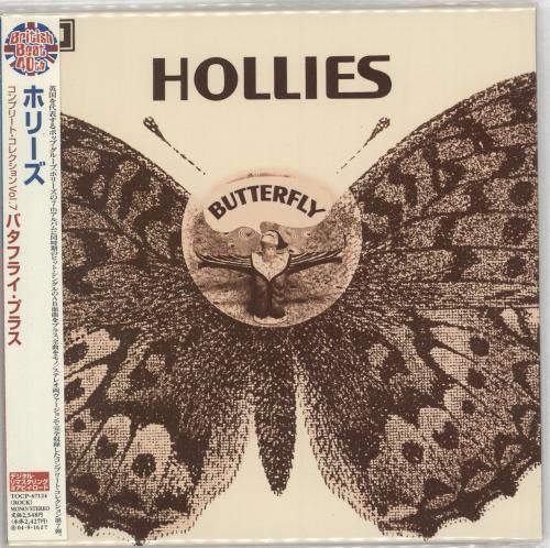 The Hollies Butterfly CD album (CDLP) Japanese HLLCDBU714590