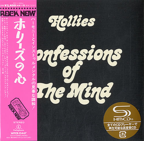 The Hollies Confessions Of The Mind SHM CD Japanese HLLHMCO620296
