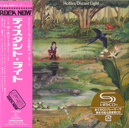 The Hollies Distant Light SHM CD Japanese HLLHMDI620298