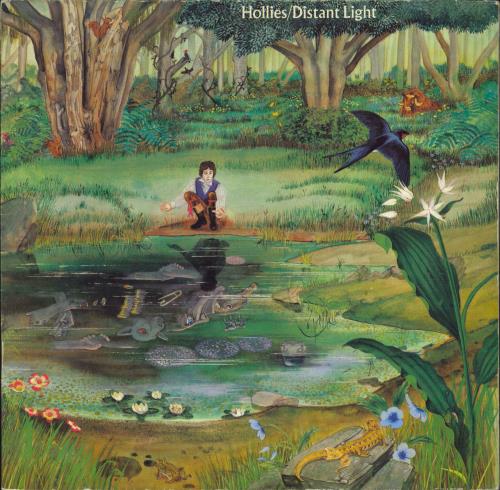 The Hollies Distant Light vinyl LP album (LP record) German HLLLPDI796270
