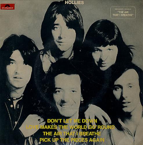 The Hollies Don't Let Me Down 7" vinyl single (7 inch record / 45) Brazilian HLL07DO290423