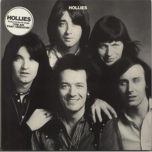 The Hollies Hollies + Insert - Stickered Sleeve vinyl LP album (LP record) UK HLLLPHO695205
