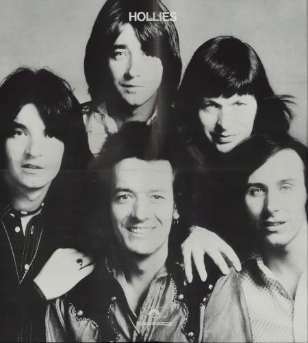 The Hollies Hollies + Poster & Press Release Insert vinyl LP album (LP record) UK HLLLPHO240239