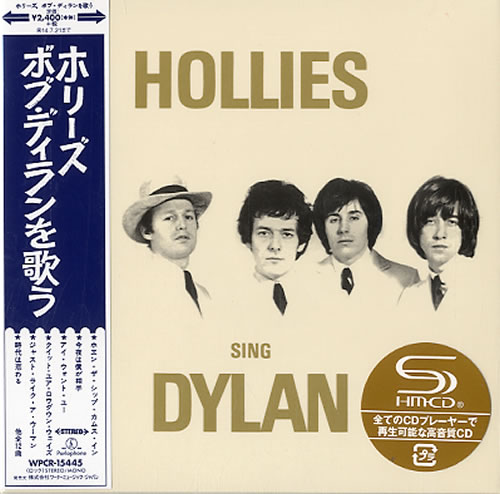 The Hollies Hollies Sing Dylan SHM CD Japanese HLLHMHO620291