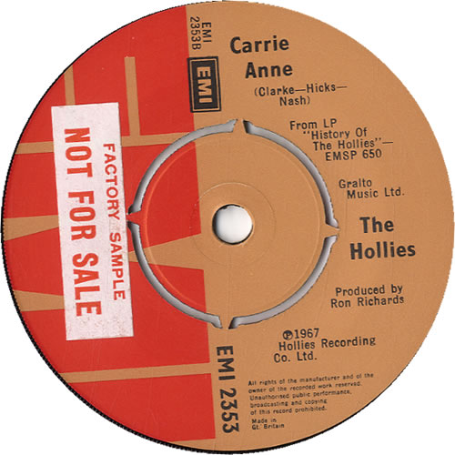 The Hollies Long Cool Woman In A Black Dress - P/S 7" vinyl single (7 inch record / 45) UK HLL07LO605320