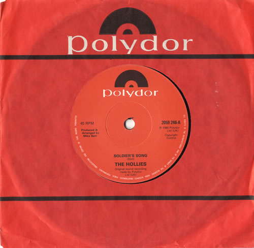 The Hollies Soldier's Song 7" vinyl single (7 inch record / 45) UK HLL07SO596496