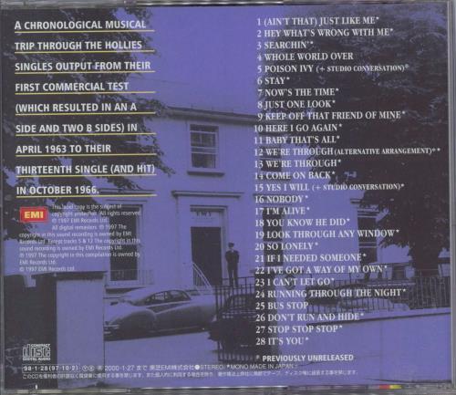 The Hollies The Hollies At Abbey Road 1963-1966 CD album (CDLP) Japanese HLLCDTH785128