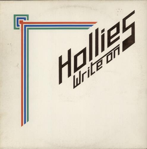 The Hollies Write On vinyl LP album (LP record) UK HLLLPWR98775