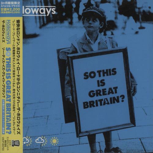 The Holloways So This Is Great Britain? CD album (CDLP) Japanese HOYCDSO412271