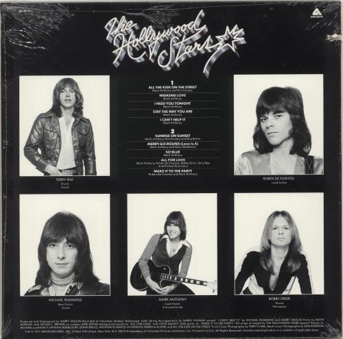 The Hollywood All Stars The Hollywood All Stars vinyl LP album (LP record) US XH3LPTH701886