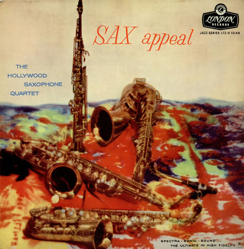 The Hollywood Saxophone Quartet Sax Appeal vinyl LP album (LP record) UK HSQLPSA466746