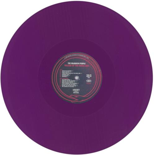 The Hologram People Village Of The Snake God - Purple Vinyl vinyl LP album (LP record) UK 7RFLPVI848551