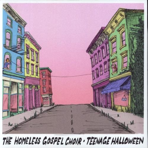 The Homeless Gospel Choir The Homeless Gospel Choir/Teenage Halloween - Yellow Vinyl 12" vinyl single (12 inch record / Maxi-single) US 5YH12TH811592
