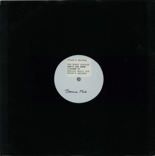 The Honey Turtles Don't You Know 12" vinyl single (12 inch record / Maxi-single) UK WUZ12DO608118