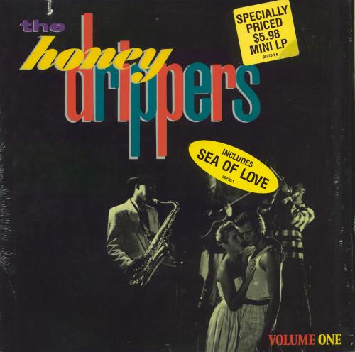 The Honeydrippers Volume One - Shrink vinyl LP album (LP record) US HNDLPVO784909