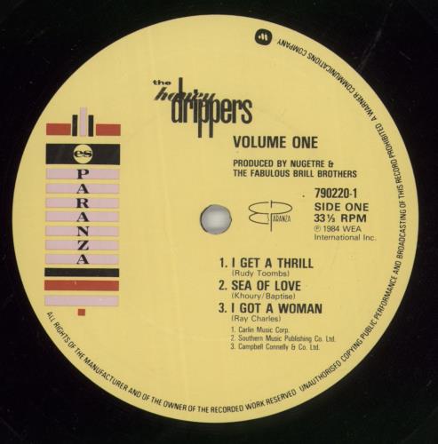 The Honeydrippers Volume One 10" vinyl single (10 inch record) UK HND10VO33870