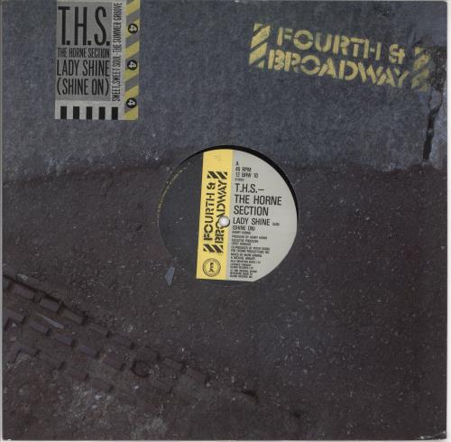 The Horne Section Lady Shine (Shine On) 12" vinyl single (12 inch record / Maxi-single) UK 0HE12LA726769