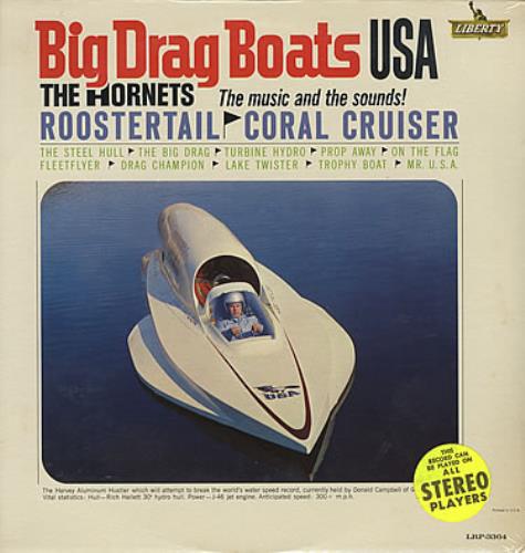 The Hornets Big Drag Boats U.S.A. - Sealed vinyl LP album (LP record) US HO4LPBI381892