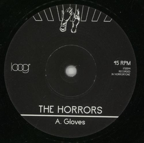 The Horrors Gloves 7" vinyl single (7 inch record / 45) UK HO507GL391087