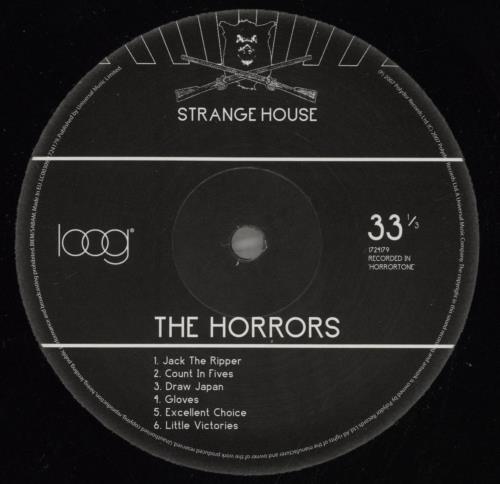The Horrors Strange House vinyl LP album (LP record) UK HO5LPST391858