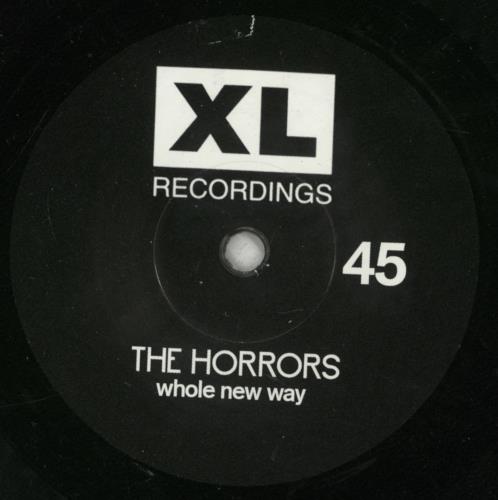 The Horrors Whole New Way 7" vinyl single (7 inch record / 45) UK HO507WH487734
