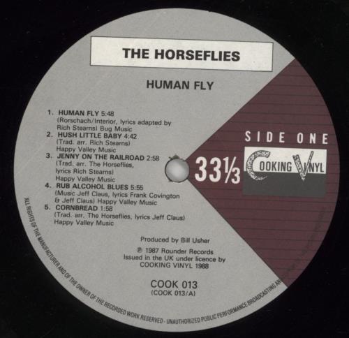 The Horseflies Human Fly vinyl LP album (LP record) UK U5ILPHU543559
