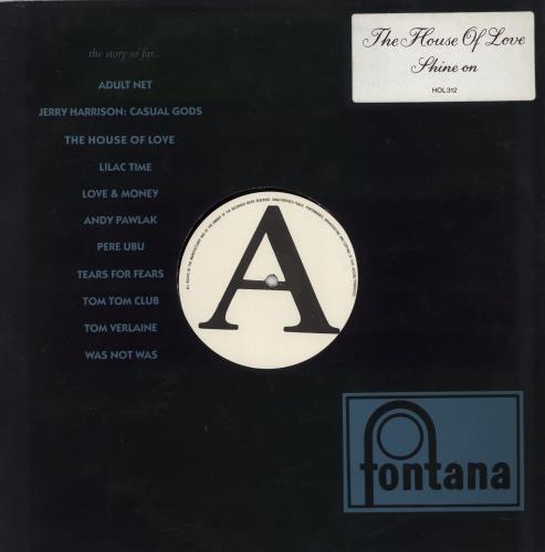 The House Of Love Shine On 12" vinyl single (12 inch record / Maxi-single) UK HOL12SH772229
