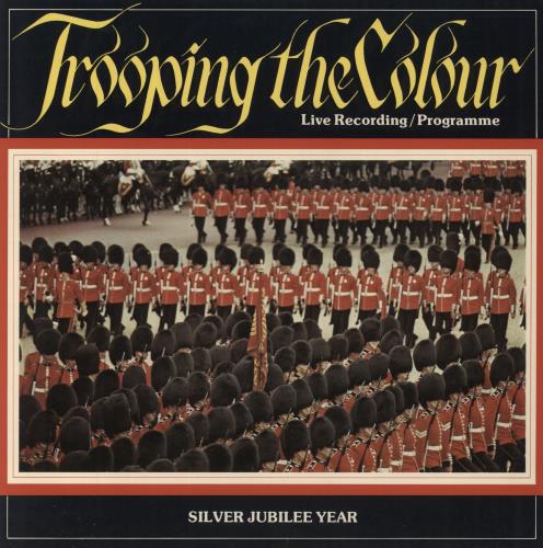 The Household Division Trooping The Colour vinyl LP album (LP record) UK 5VFLPTR810619