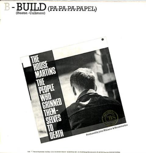 The Housemartins Build (Pa-Pa-Pa-Papel) 12" vinyl single (12 inch record / Maxi-single) Brazilian HMT12BU286618
