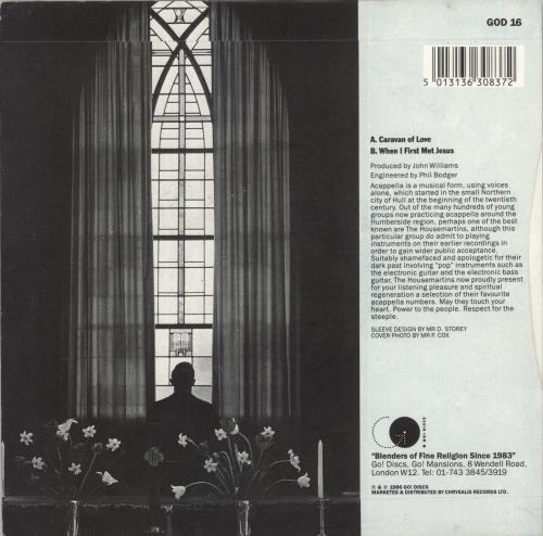 The Housemartins Caravan Of Love - paper label 7" vinyl single (7 inch record / 45) UK HMT07CA879228