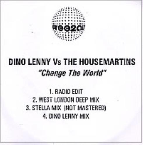 The Housemartins Change The World - Four Track CD-R acetate UK HMTCRCH247108