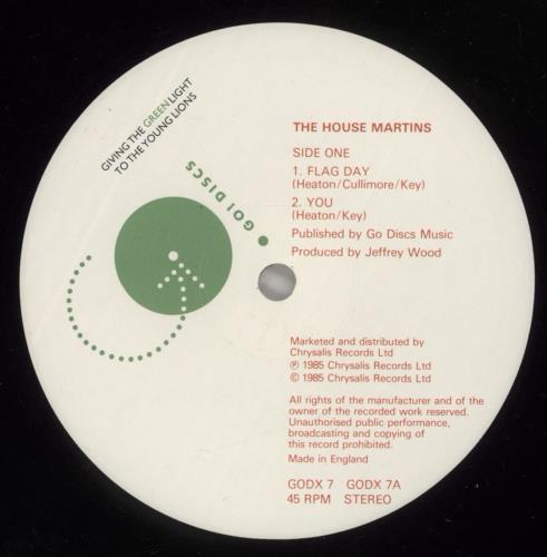 The Housemartins Flag Day 12" vinyl single (12 inch record / Maxi-single) UK HMT12FL71875