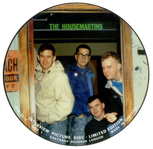 The Housemartins Interview Picture Disc picture disc LP (vinyl picture disc album) UK HMTPDIN454625