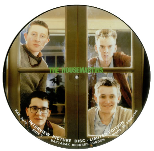 The Housemartins Interview Picture Disc picture disc LP (vinyl picture disc album) UK HMTPDIN454625