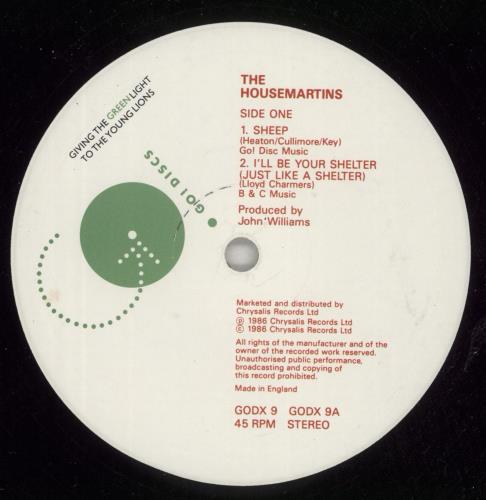 The Housemartins Sheep 12" vinyl single (12 inch record / Maxi-single) UK HMT12SH34156
