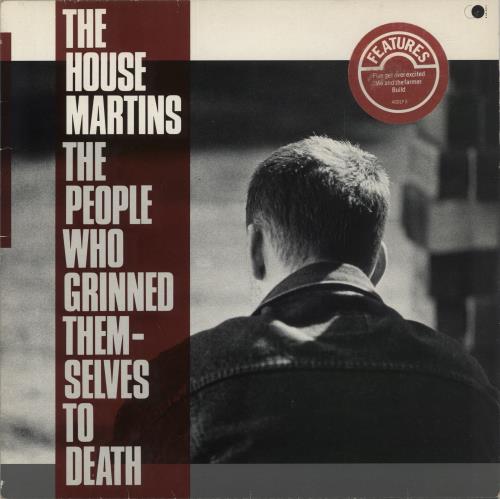 The Housemartins The People Who... - Hype- Sticker - EX vinyl LP album (LP record) UK HMTLPTH873096