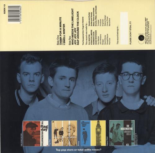 The Housemartins Think For A Minute 12" vinyl single (12 inch record / Maxi-single) UK HMT12TH47976