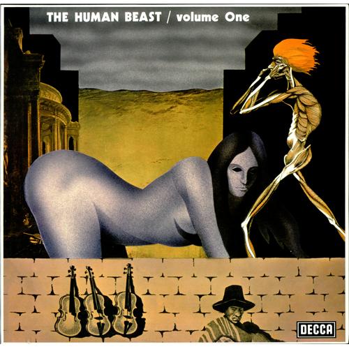 The Human Beast Volume One vinyl LP album (LP record) Korean HU0LPVO415280