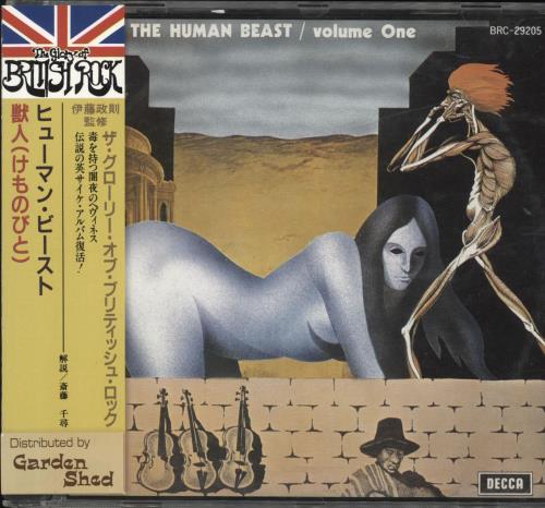 The Human Beast Volume One CD album (CDLP) Japanese HU0CDVO727165