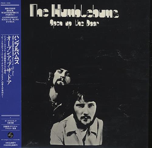 The Humblebums Open Up The Door CD album (CDLP) Japanese UHBCDOP359163