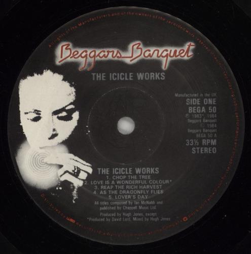 The Icicle Works The Icicle Works vinyl LP album (LP record) UK ICILPTH316273