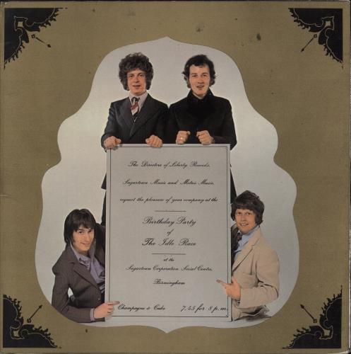 The Idle Race The Birthday Party - VG vinyl LP album (LP record) UK IDLLPTH882139