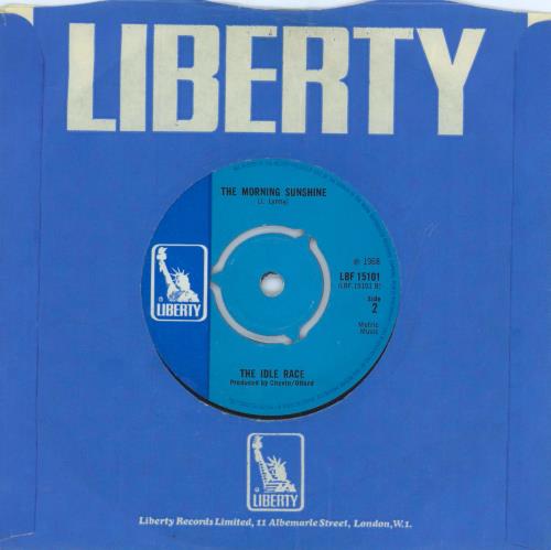 The Idle Race The End Of The Road 7" vinyl single (7 inch record / 45) UK IDL07TH789620