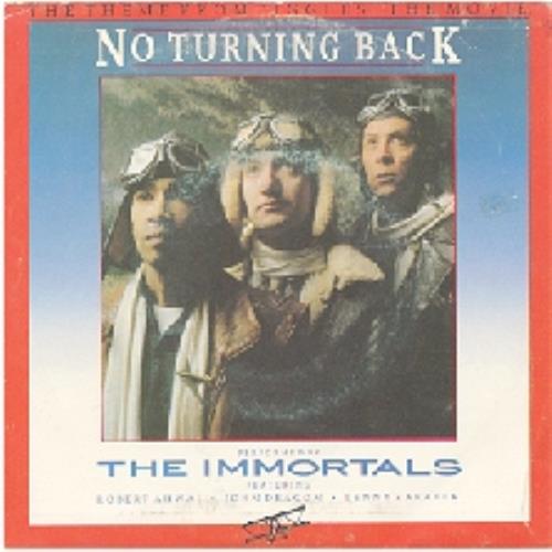 The Immortals No Turning Back 7" vinyl single (7 inch record / 45) Spanish IMM07NO189535