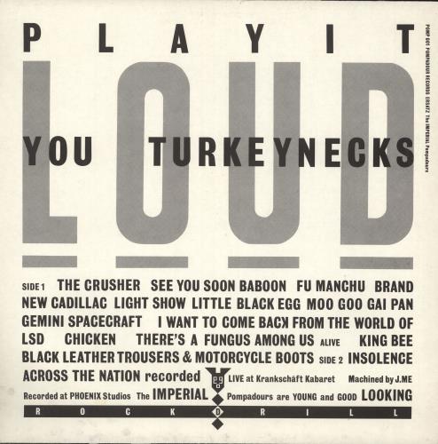 The Imperial Pompadours Ersatz vinyl LP album (LP record) UK Z0ELPER722096