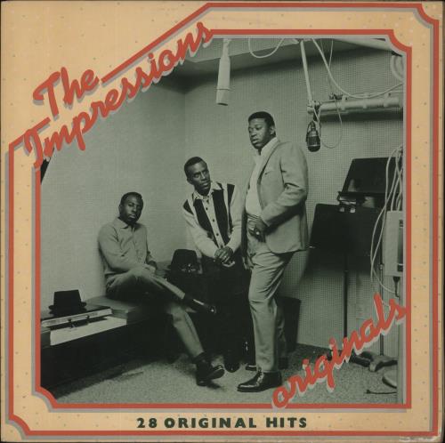 The Impressions Originals 2-LP vinyl record set (Double LP Album) UK IPR2LOR458648