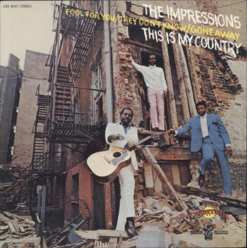 The Impressions This Is My Country vinyl LP album (LP record) US IPRLPTH681735