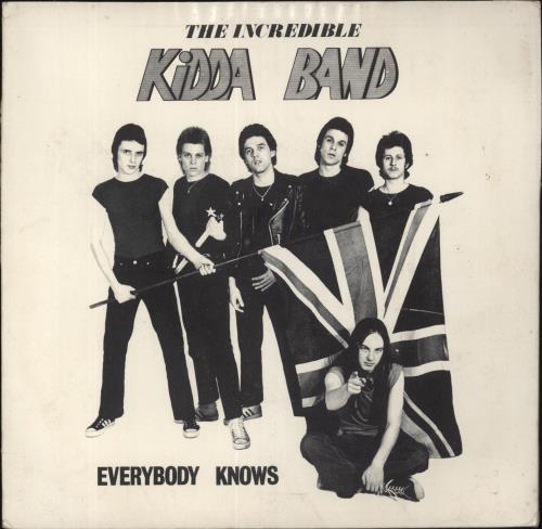 The Incredible Kidda Band Everybody Knows 7" vinyl single (7 inch record / 45) UK 5OK07EV817211